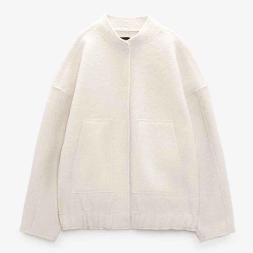 Zara Oversized Pocket Bomber